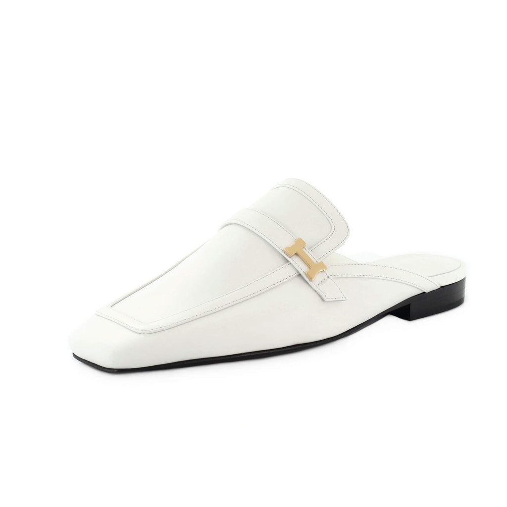 Women's Groupie Mules Leather