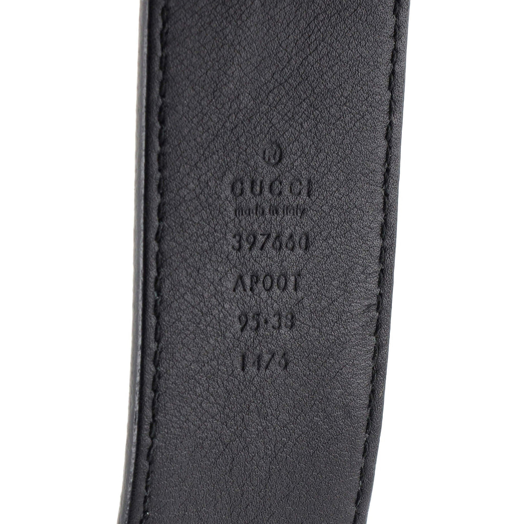 GG Marmont Belt Leather Wide 95