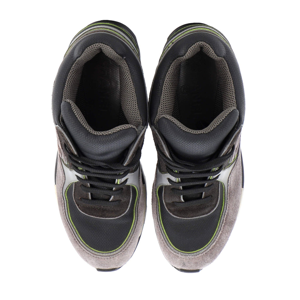 Women's CC Low-Top Sneakers Suede with Leather and Nylon