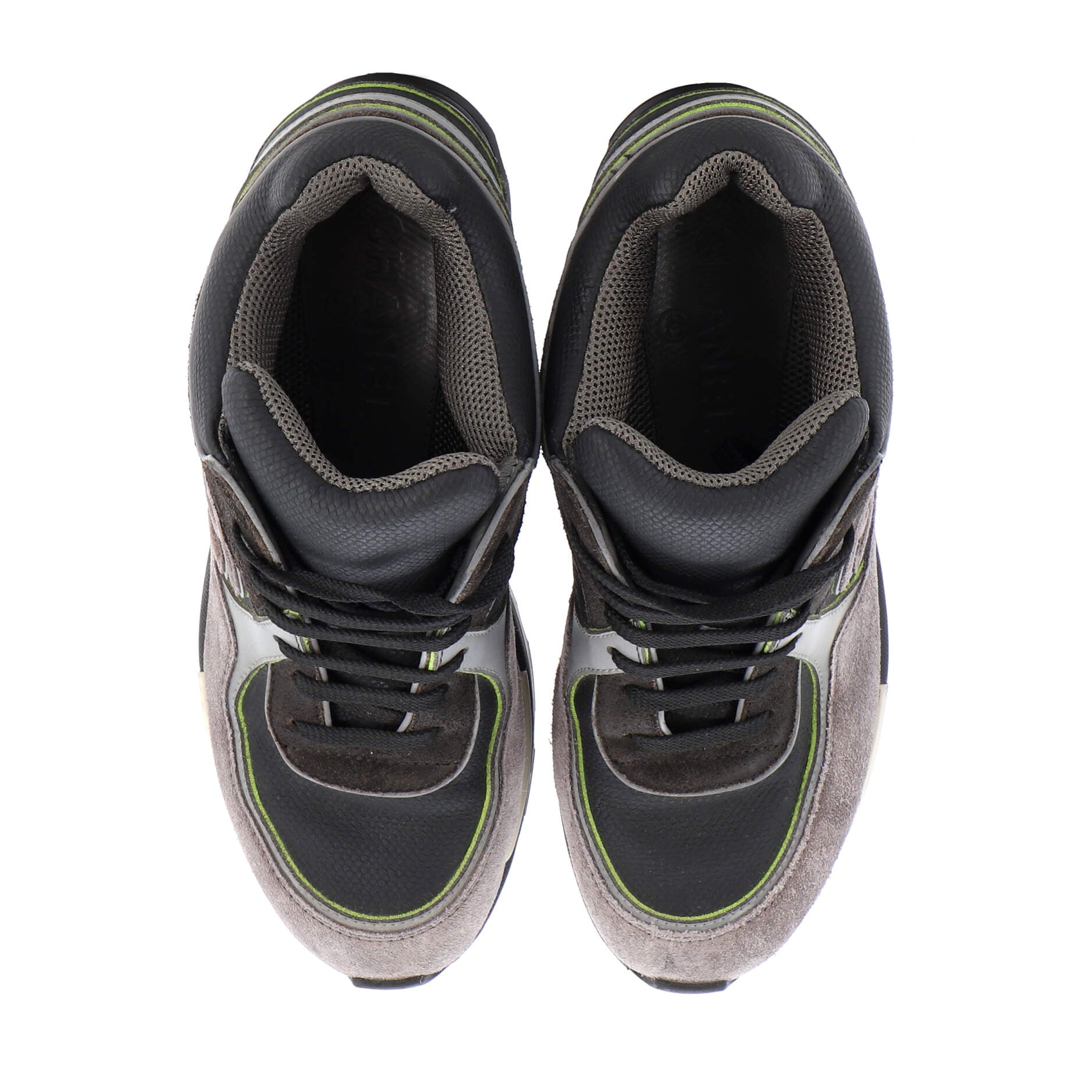 Women's CC Low-Top Sneakers Suede with Leather and Nylon