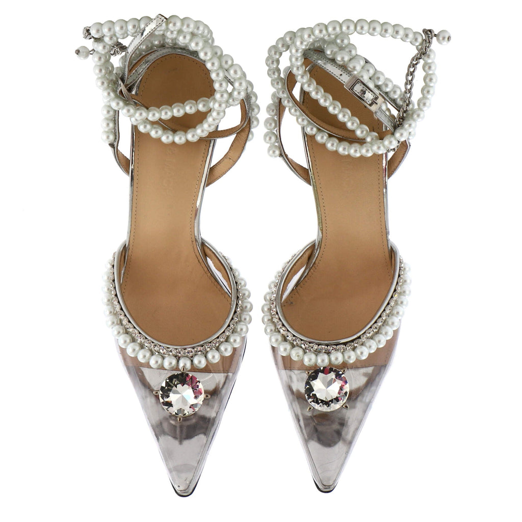 Women's Diamond of Elizabeth Ankle Strap Pumps PVC 110