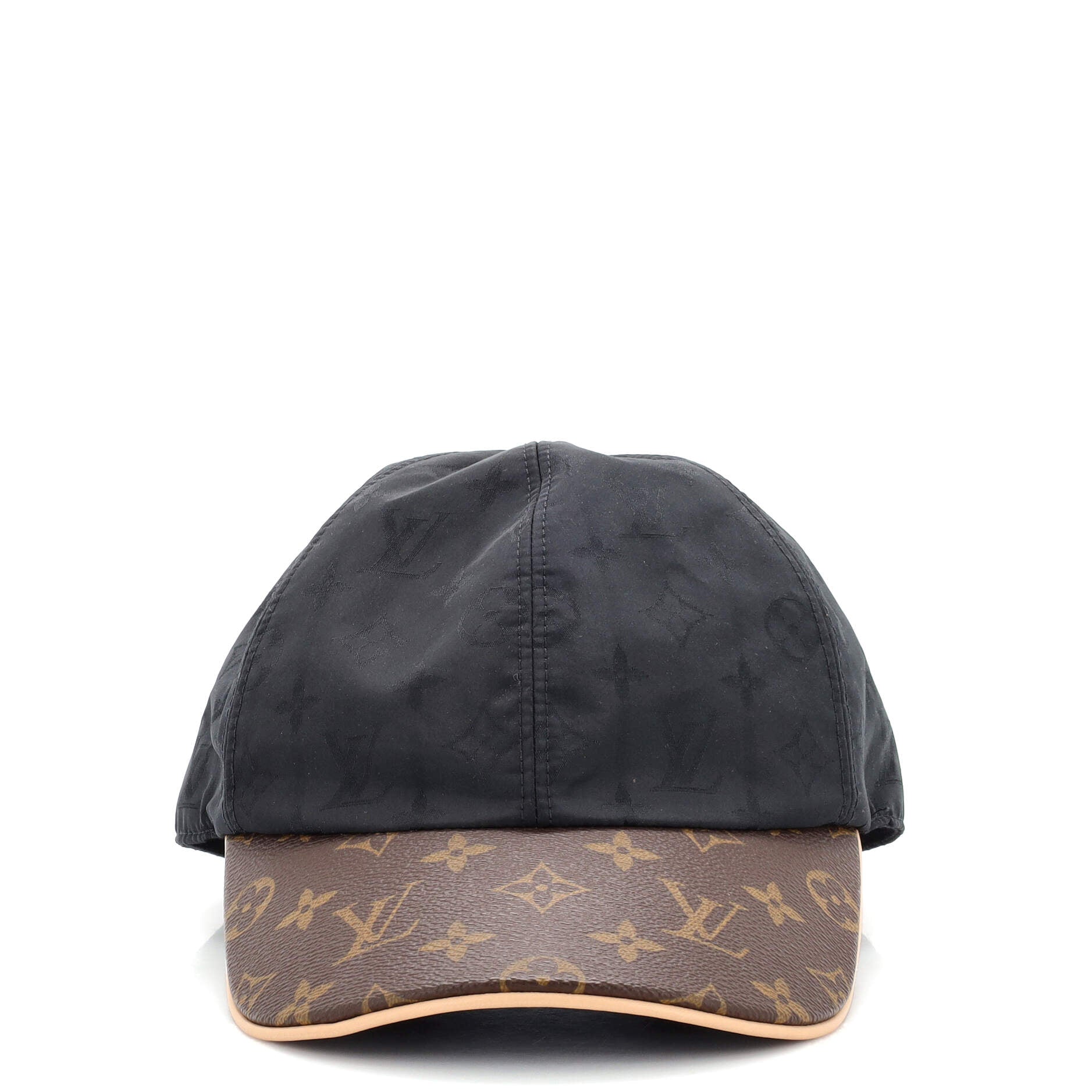 Cap Ou Pas Baseball Hat Monogra Nylon with Monogram Canvas