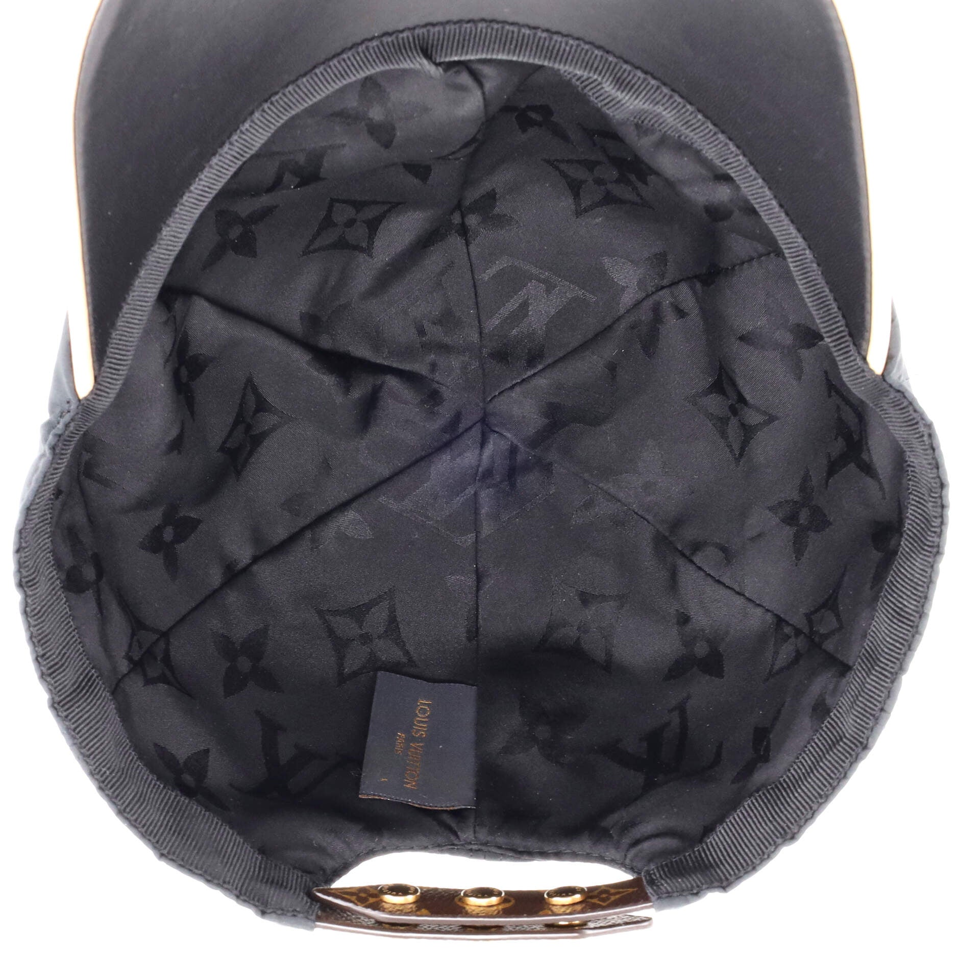 Cap Ou Pas Baseball Hat Monogra Nylon with Monogram Canvas