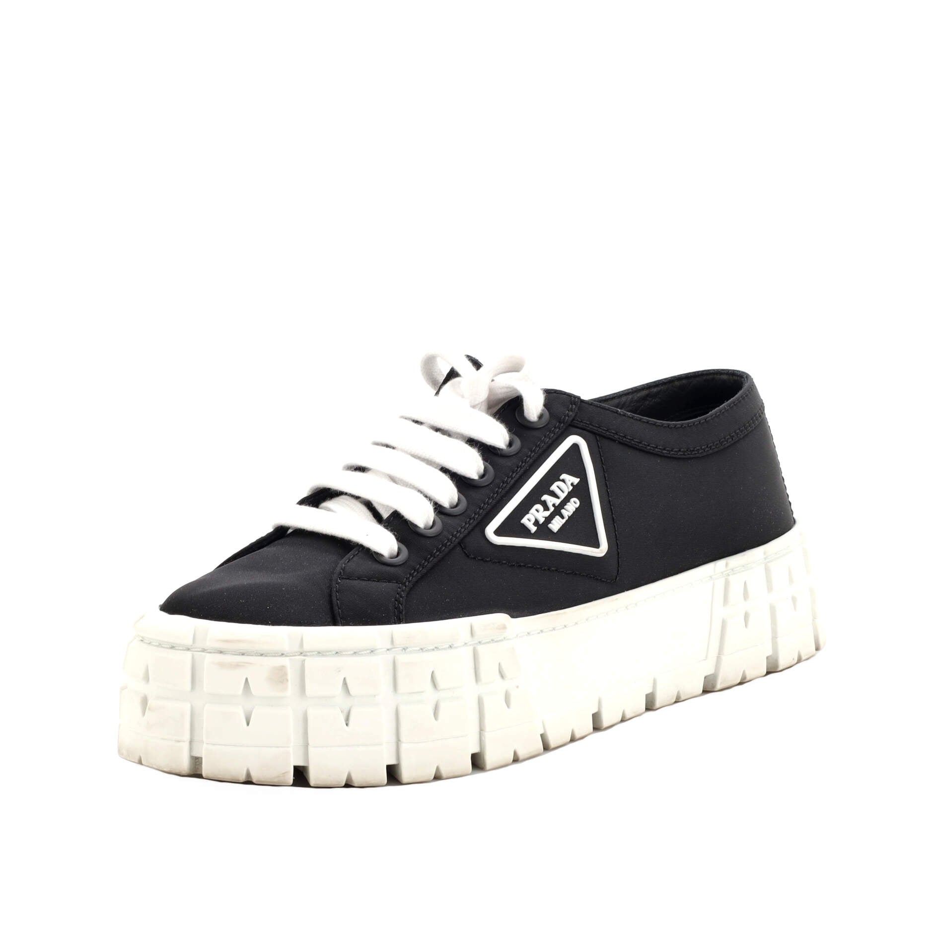 Women's Double Wheel Platform Sneakers Nylon