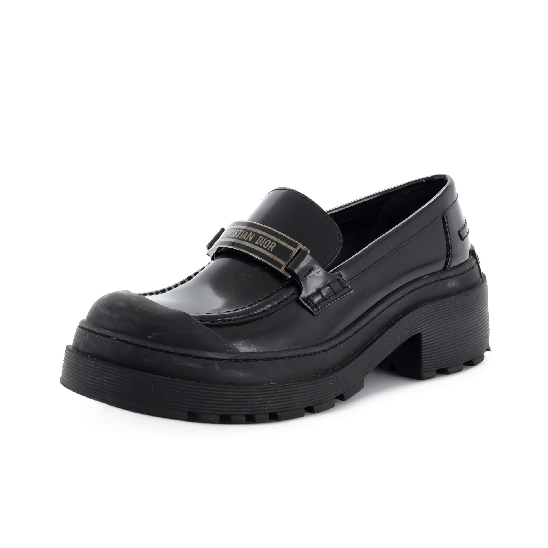 Women's Dior Boy Loafers Leather