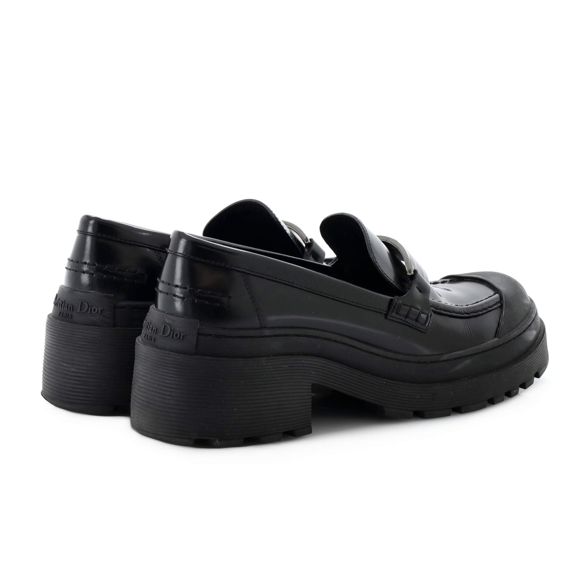 Women's Dior Boy Loafers Leather