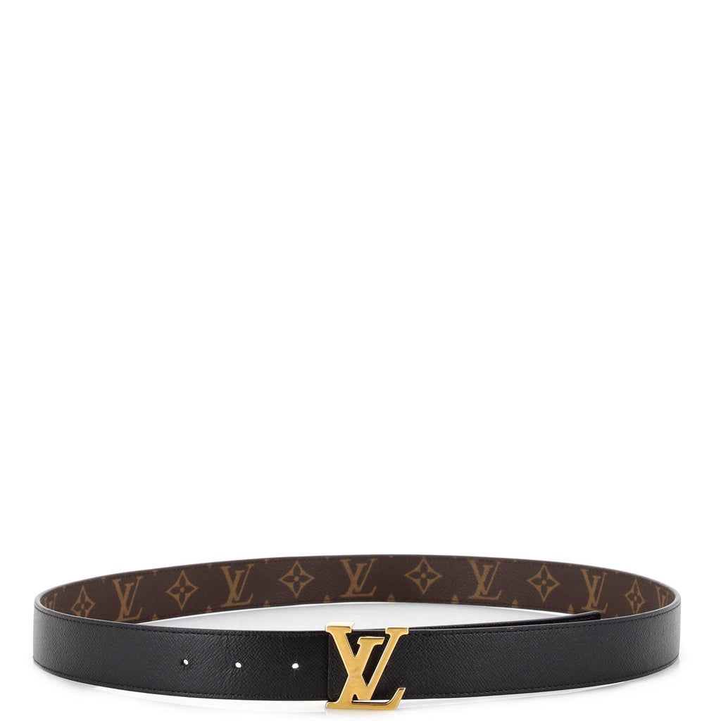LV Initiales Reversible Belt Monogram Canvas and Leather Wide 95