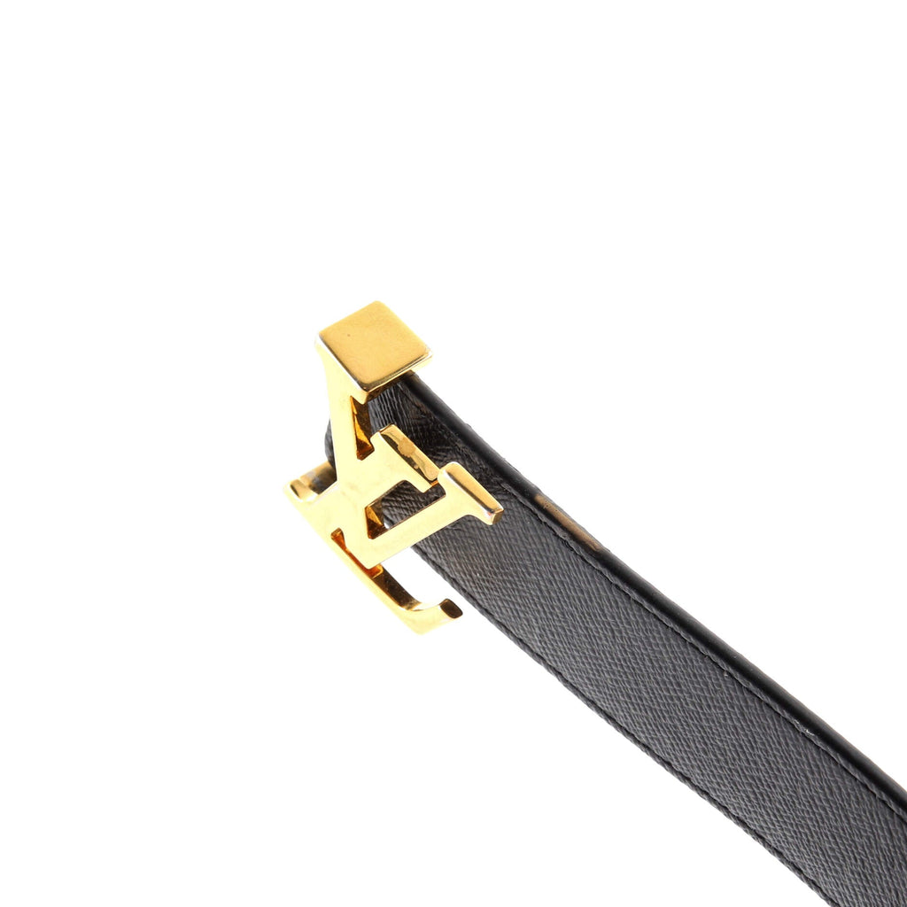 LV Initiales Reversible Belt Monogram Canvas and Leather Wide 95
