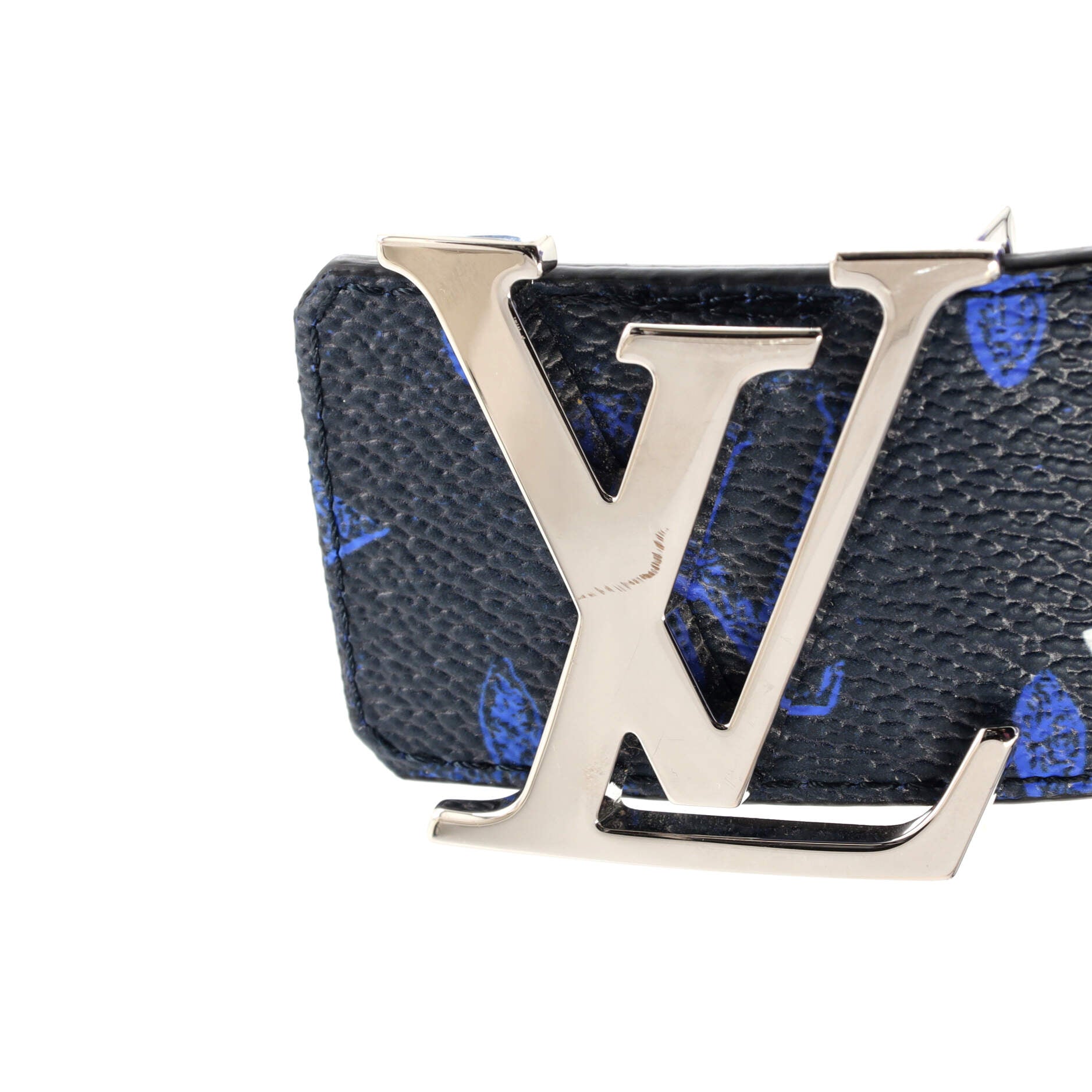 LV Initiales Reversible Belt Everyday Signature Vintage Monogram Canvas Medium 100
