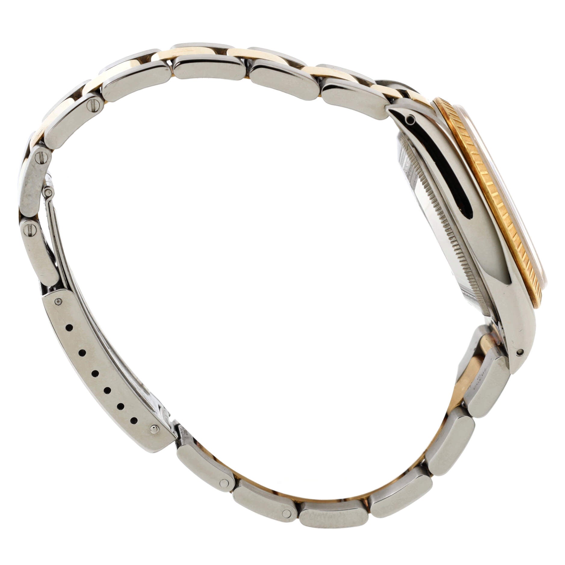 Oyster Perpetual Datejust Automatic Watch Stainless Steel and Yellow Gold 36