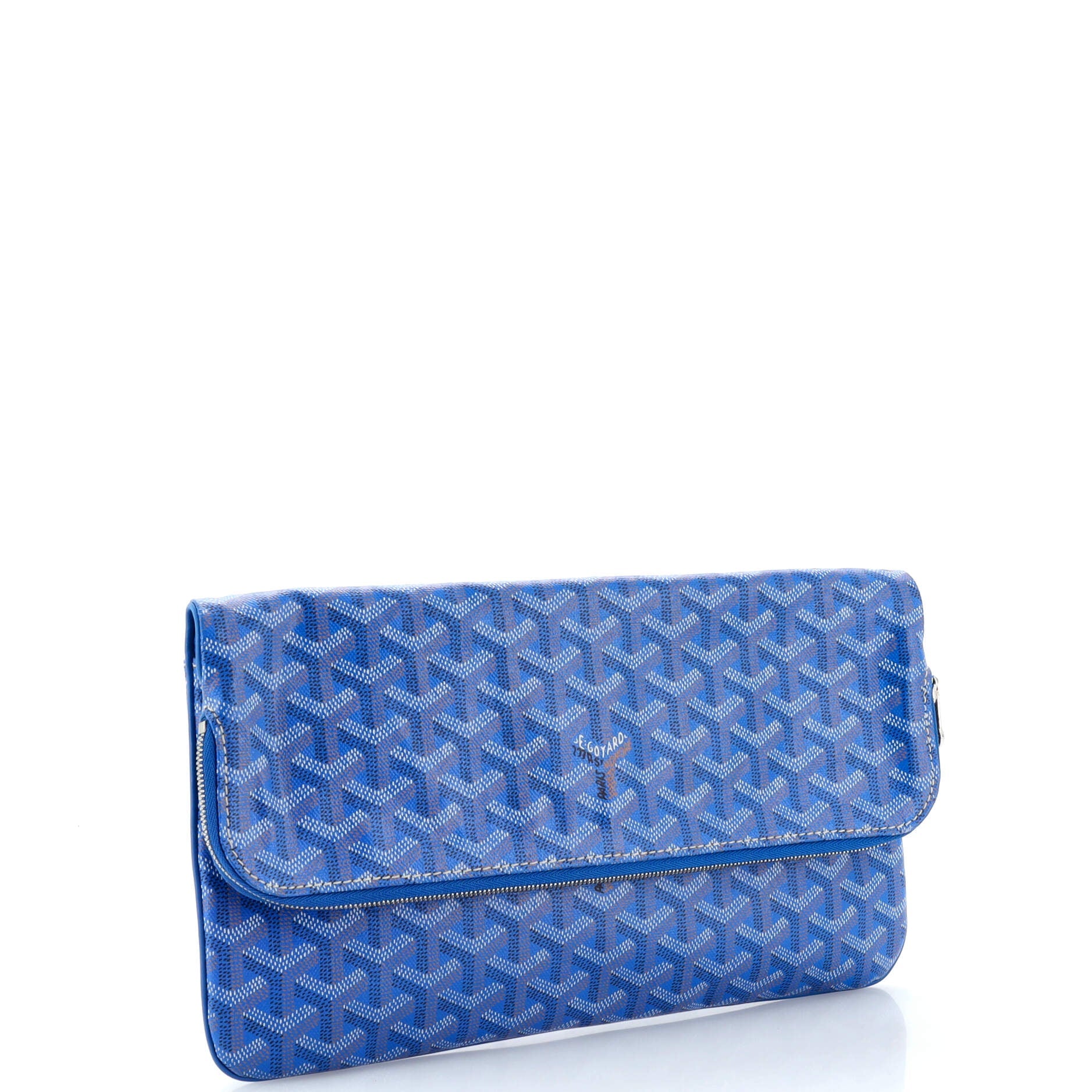 Saint Marie Clutch Coated Canvas
