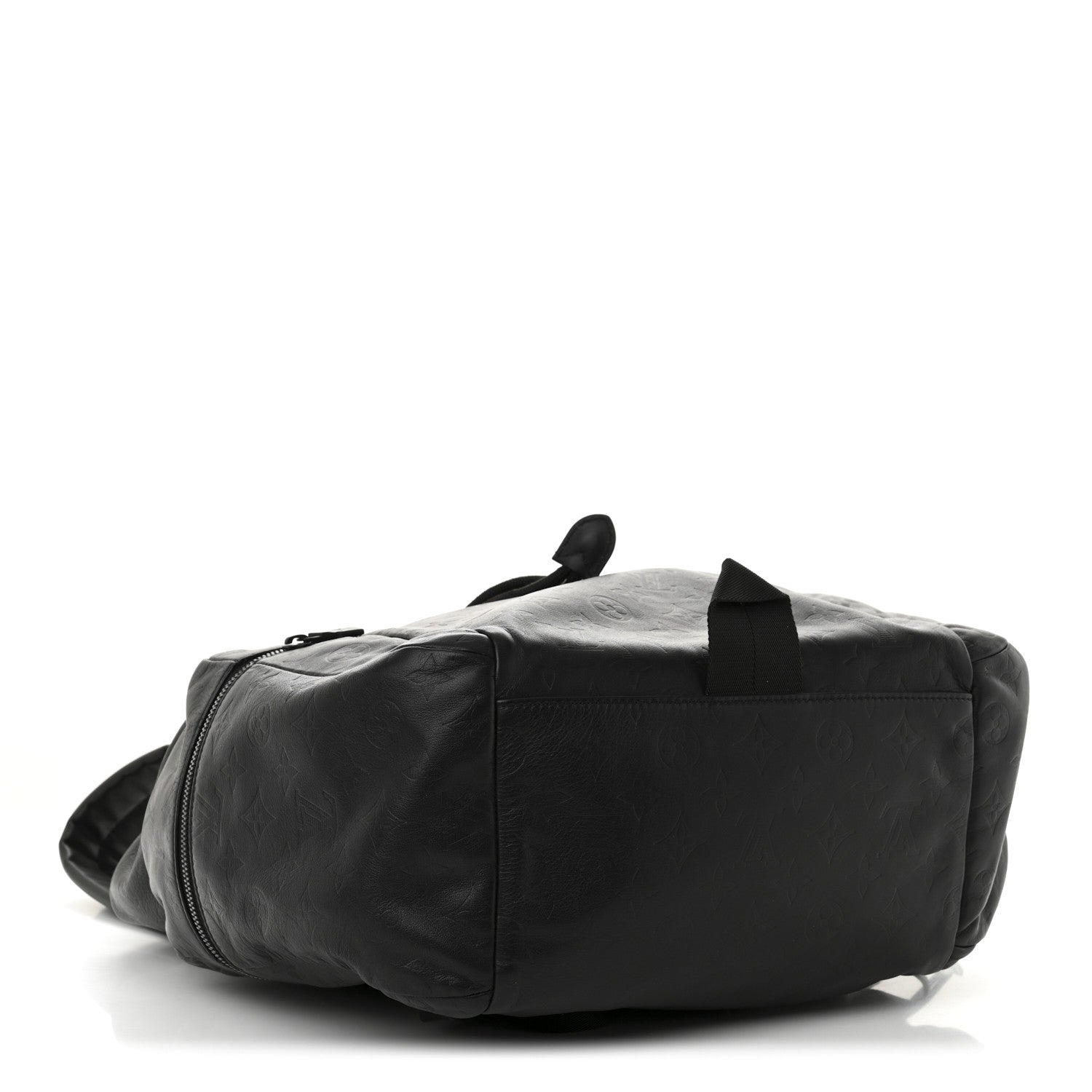 Calfskin Monogram Shadow Discovery Backpack Black