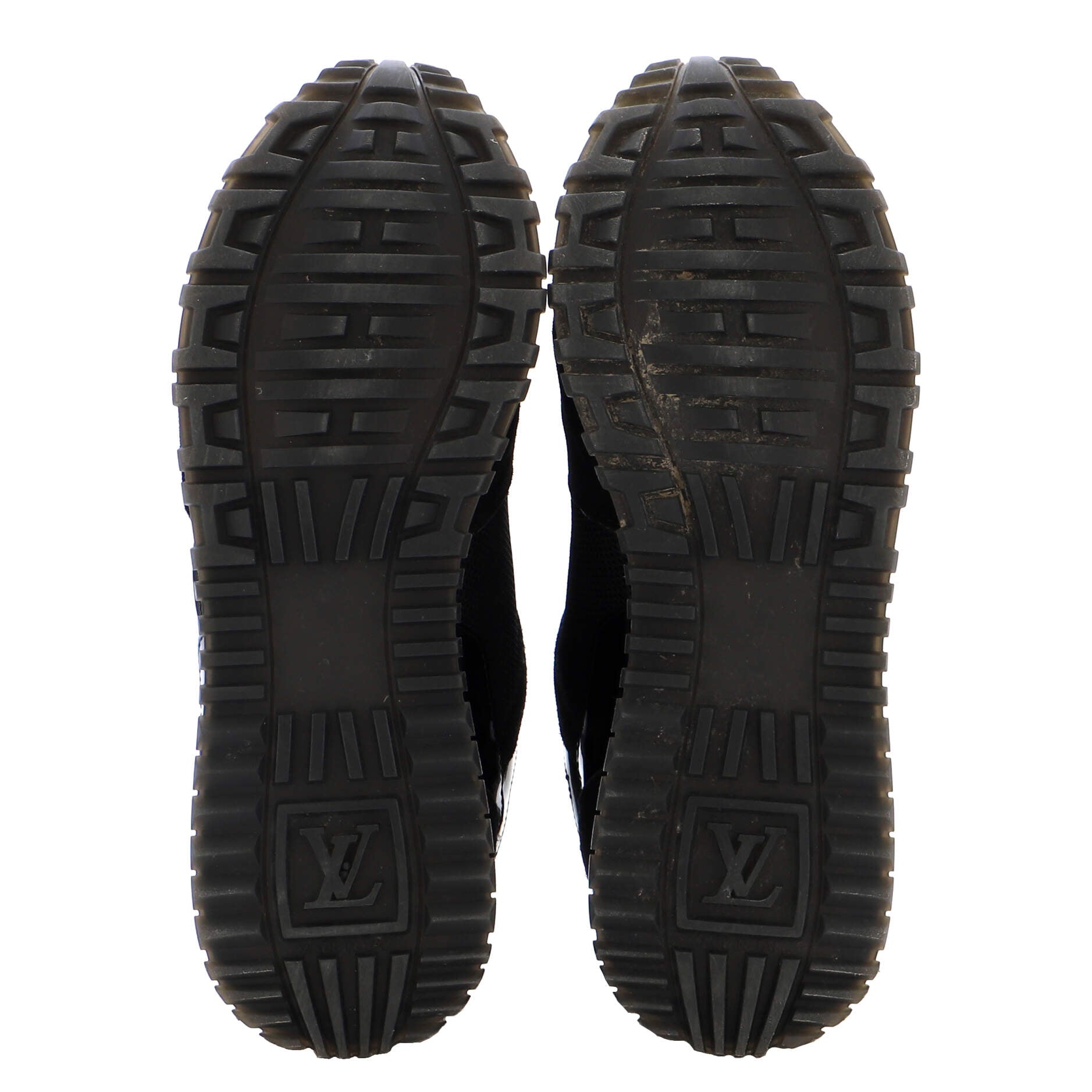 Women's Run Away Sneakers Mesh with Monogram Canvas and Suede