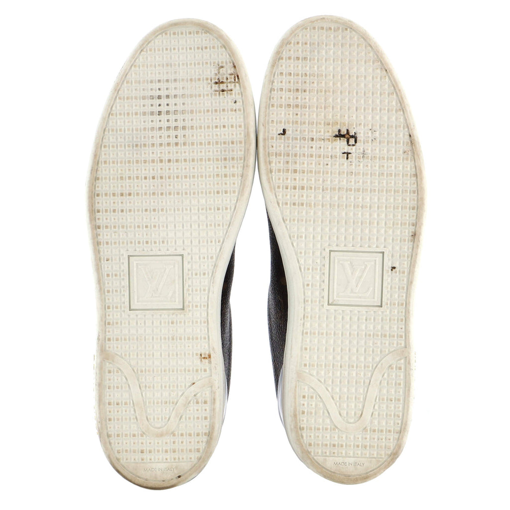 Women's FrontRow Sneakers Monogram Canvas with Patent