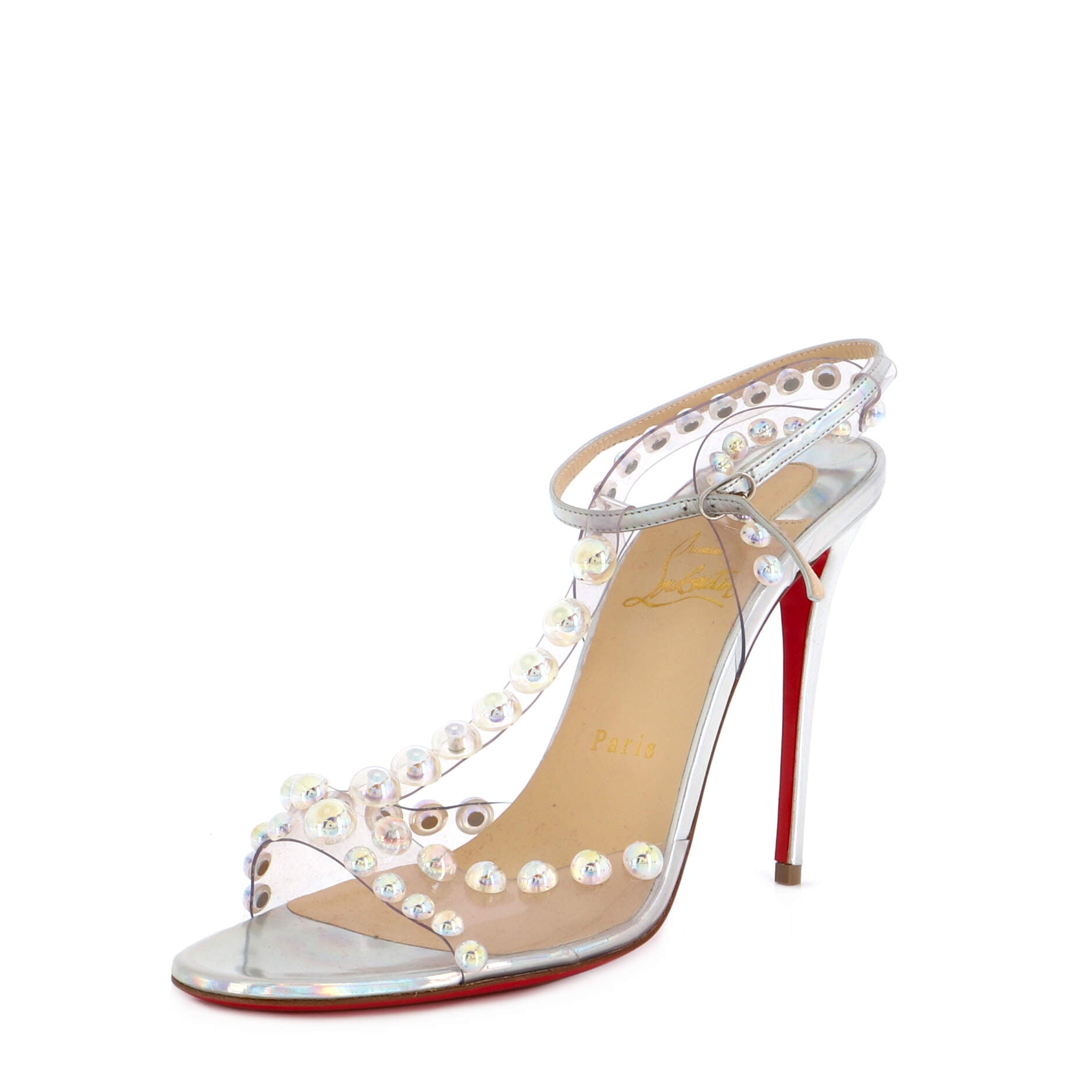Women's Faridaravie Sandals Patent and PVC 100