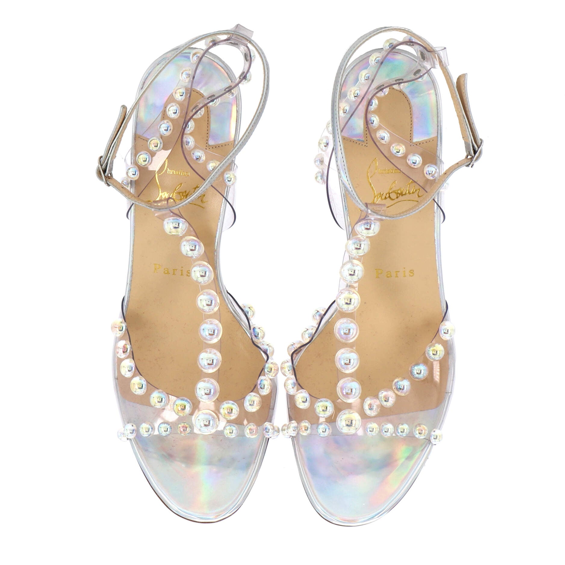 Women's Faridaravie Sandals Patent and PVC 100
