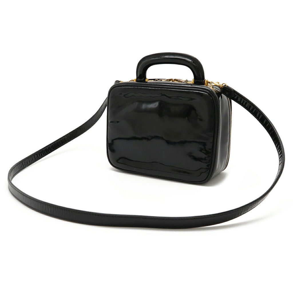 Chanel Coco Mark Patent Leather 2way Bag