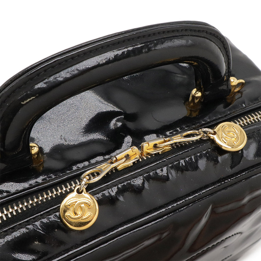 Chanel Coco Mark Patent Leather 2way Bag