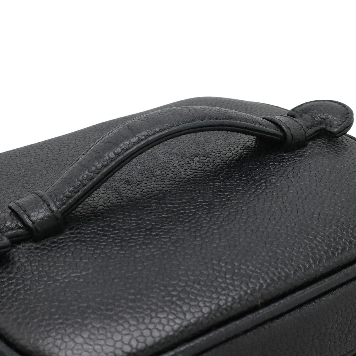 Chanel Coco Mark Caviar Skin Vanity Bag