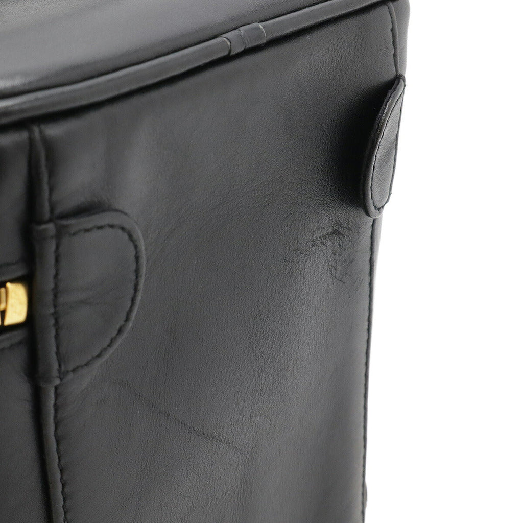 Chanel Bicolore Leather Vanity Bag