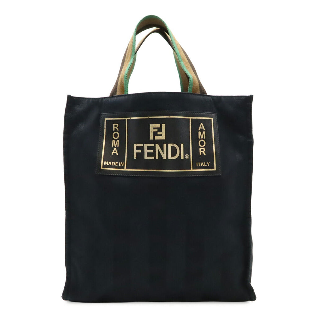 Fendi Pequin Nylon 2way Bag