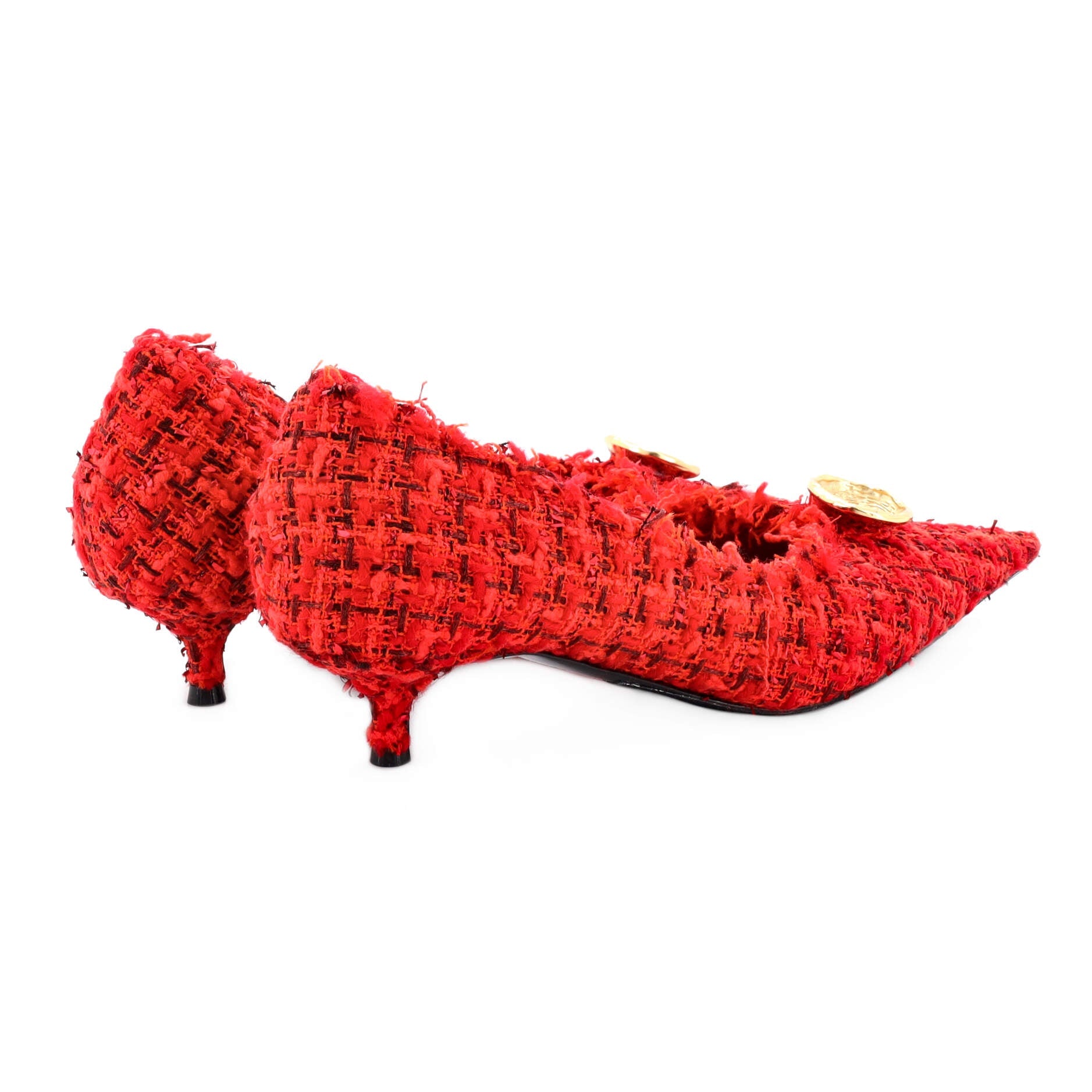 Women's D'orsay Pumps Tweed