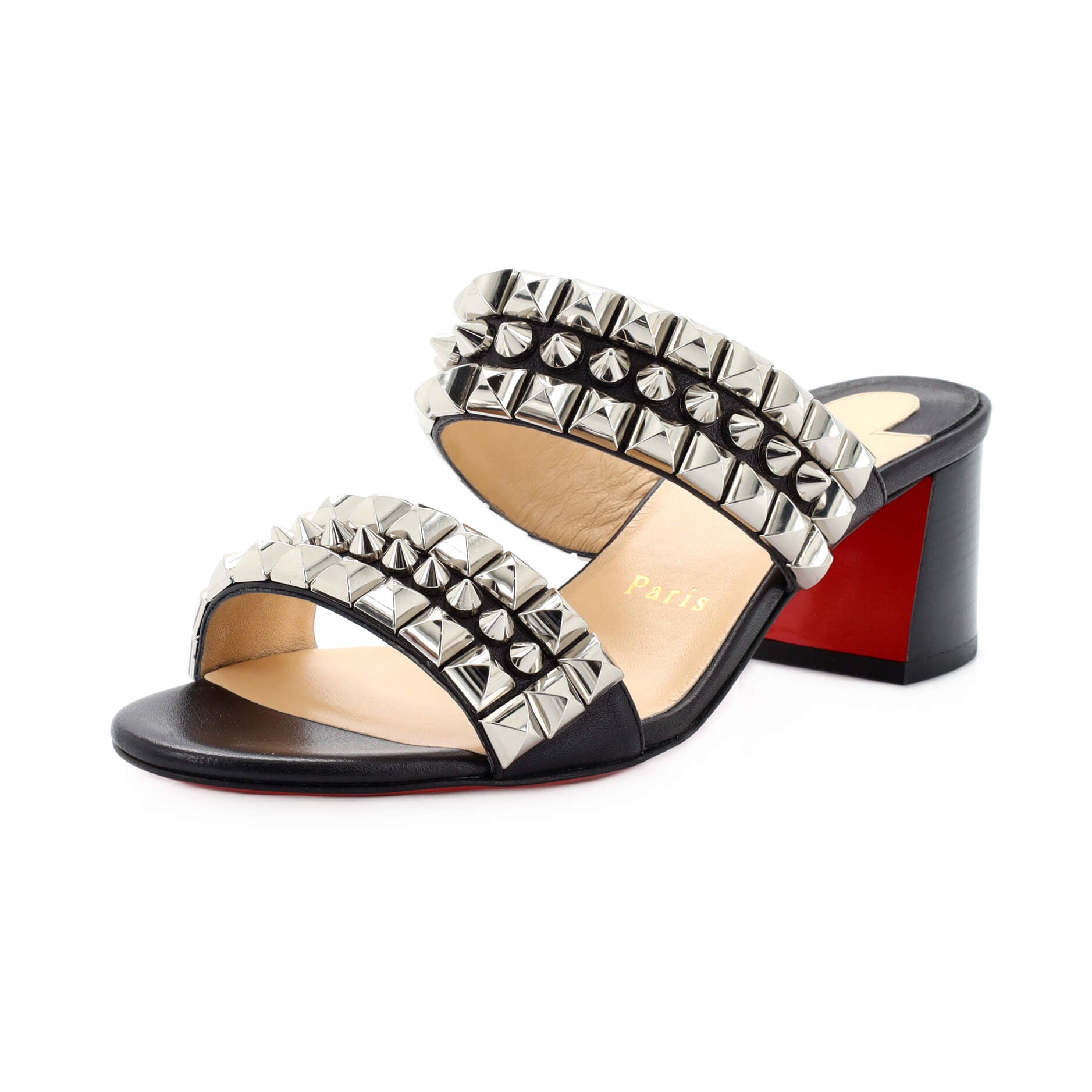 Women's Tina Goes Mad Sandals Studded Leather 55