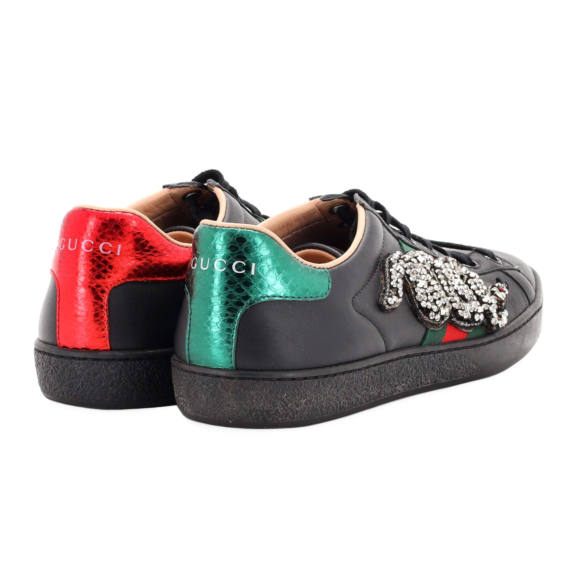 Ace Sneakers Embellished Leather