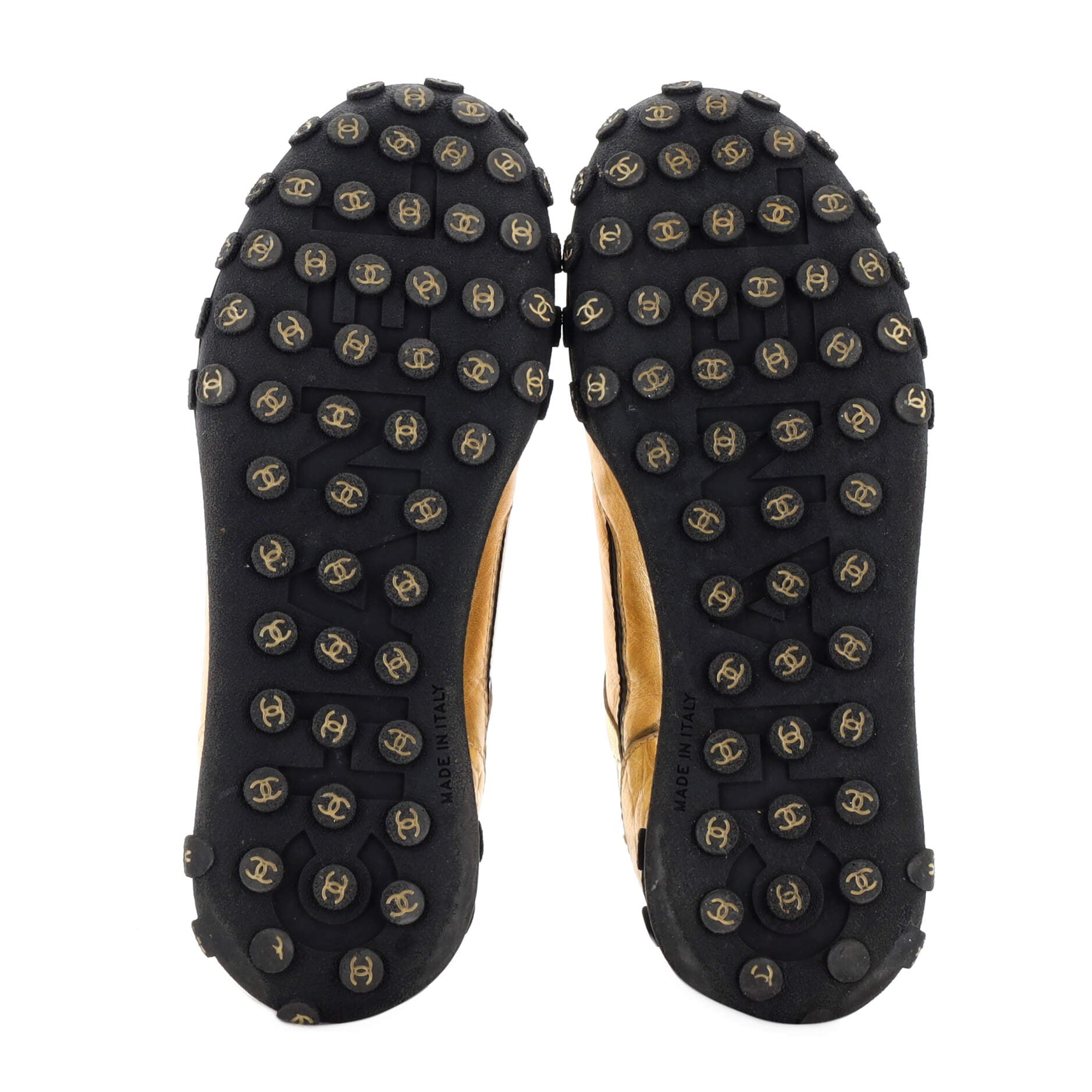 Logo Low-Top Sneakers Leather with Crocodile Embossed Leather