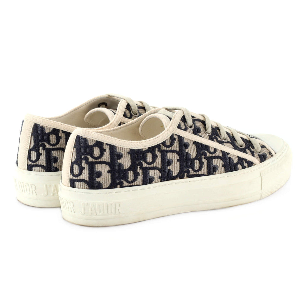 Women's Walk'N'Dior Sneakers Oblique Canvas