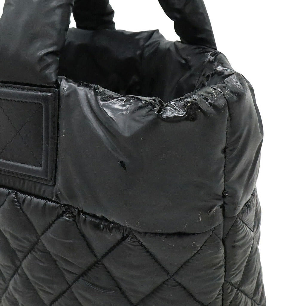 Chanel Coco Cocoon Nylon Leather Tote Bag