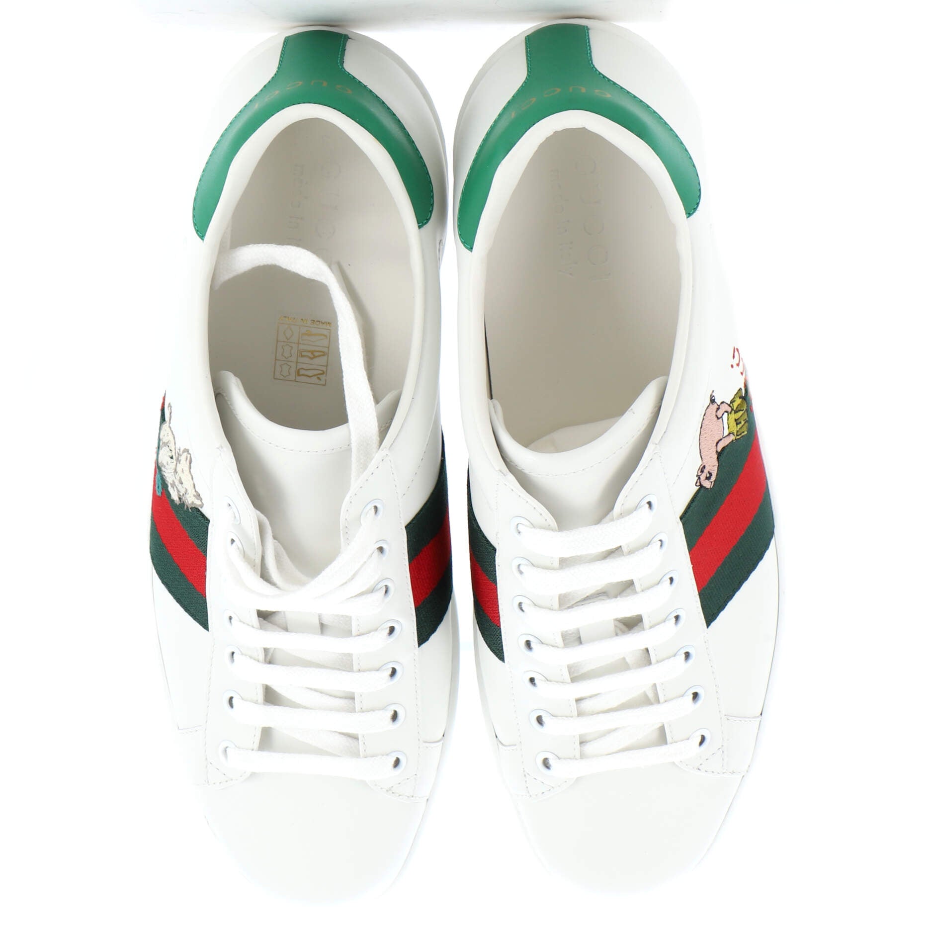 Freya Hartas Ace Sneakers Embroidered Leather
