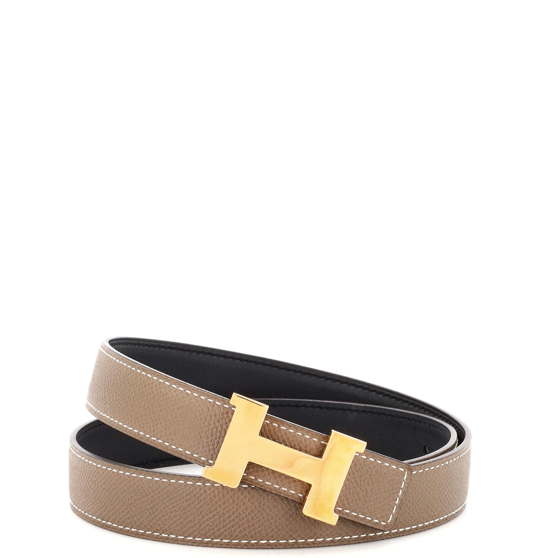 Constance Reversible Belt Leather Thin 75