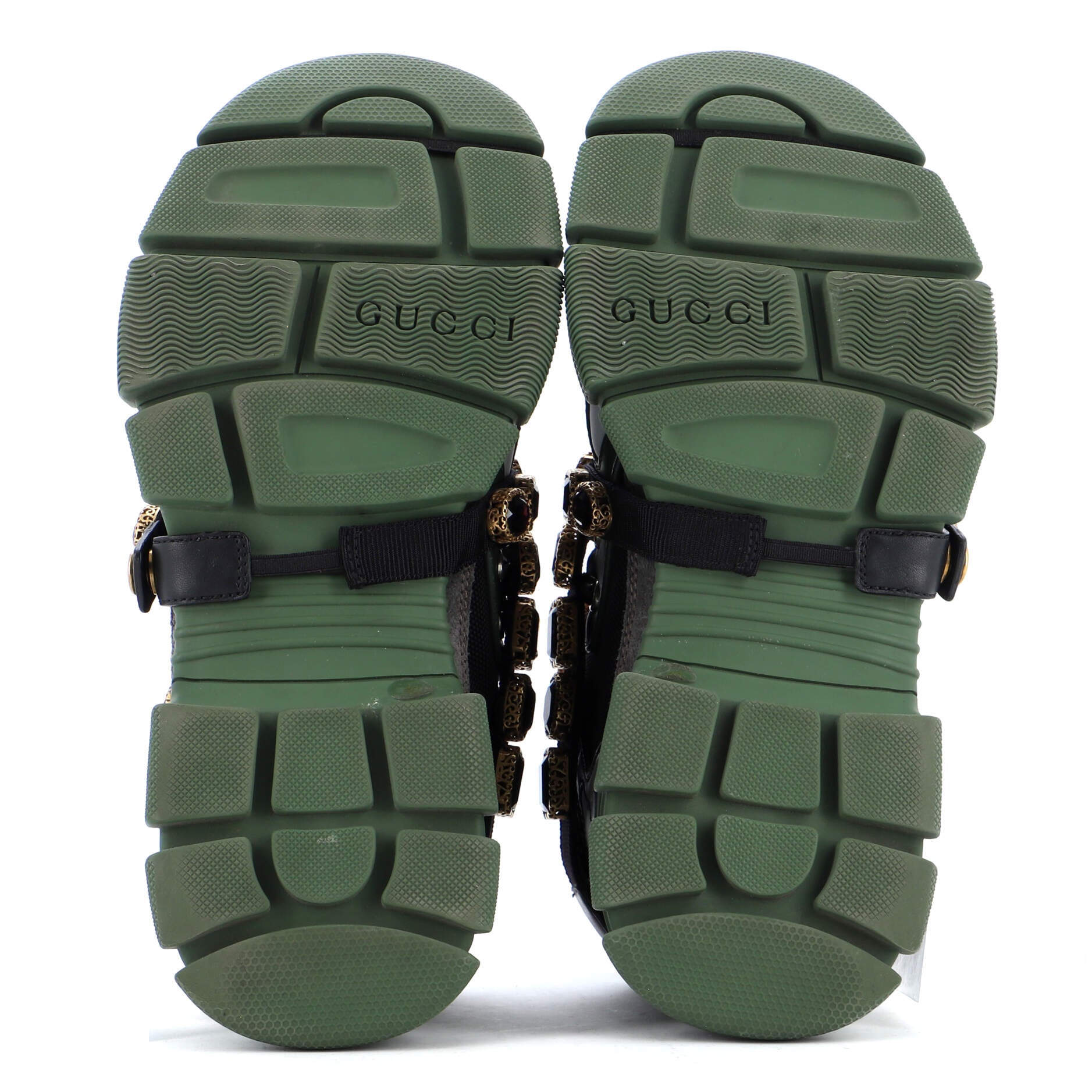 Flashtrek Sneakers Fabric and Leather with Crystals