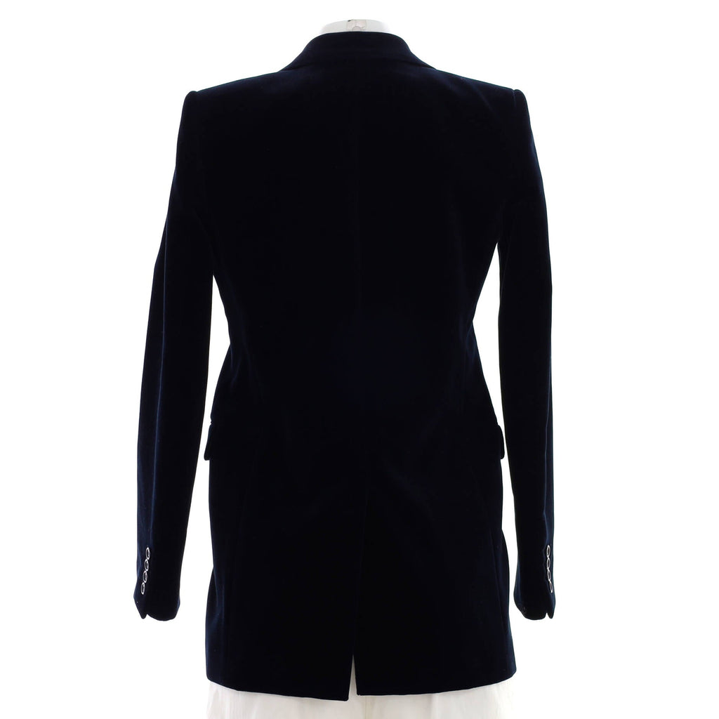 Women's Single Button Blazer Velvet