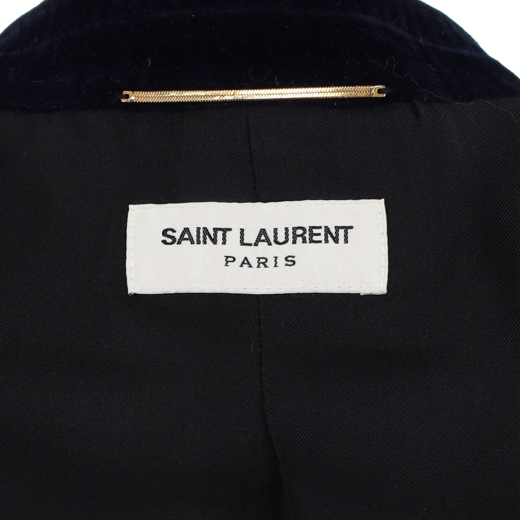 Women's Single Button Blazer Velvet