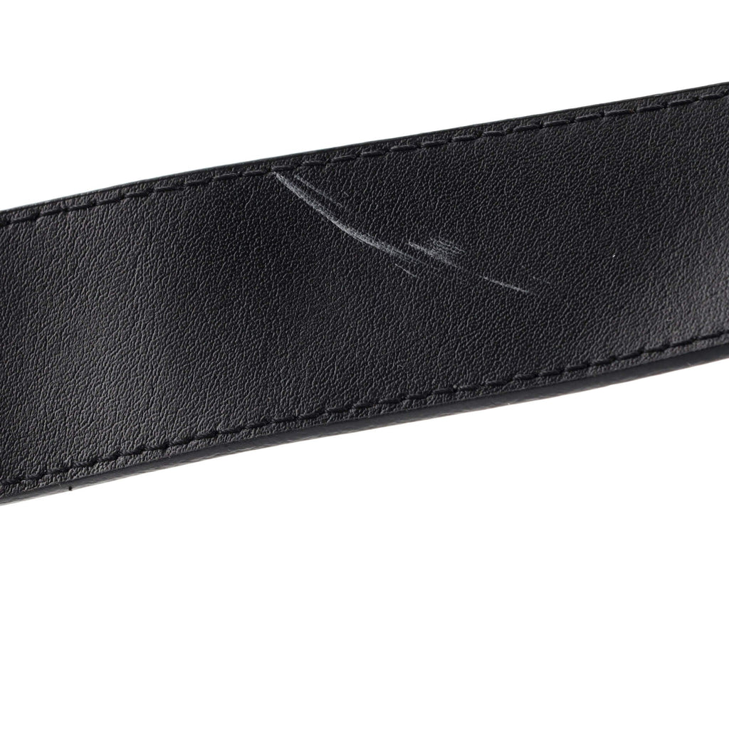 Signature Chain Belt Monogram Eclipse Canvas Medium 90