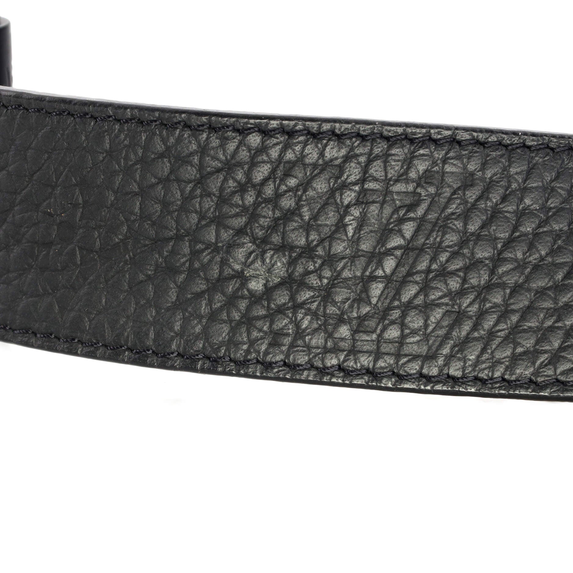 Signature Chain Belt Monogram Eclipse Canvas Medium 90