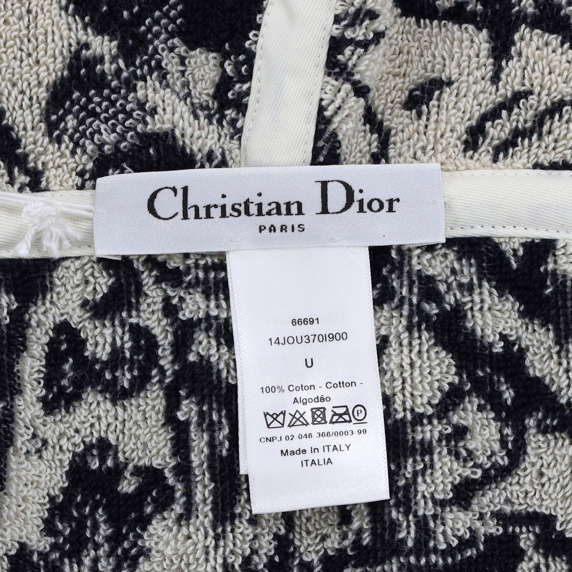 Women's Hooded Logo Poncho Cotton