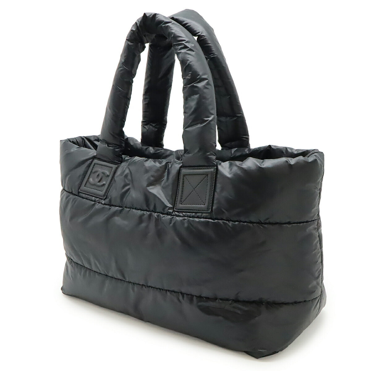 Chanel Coco Cocoon Nylon Leather 2way Bag