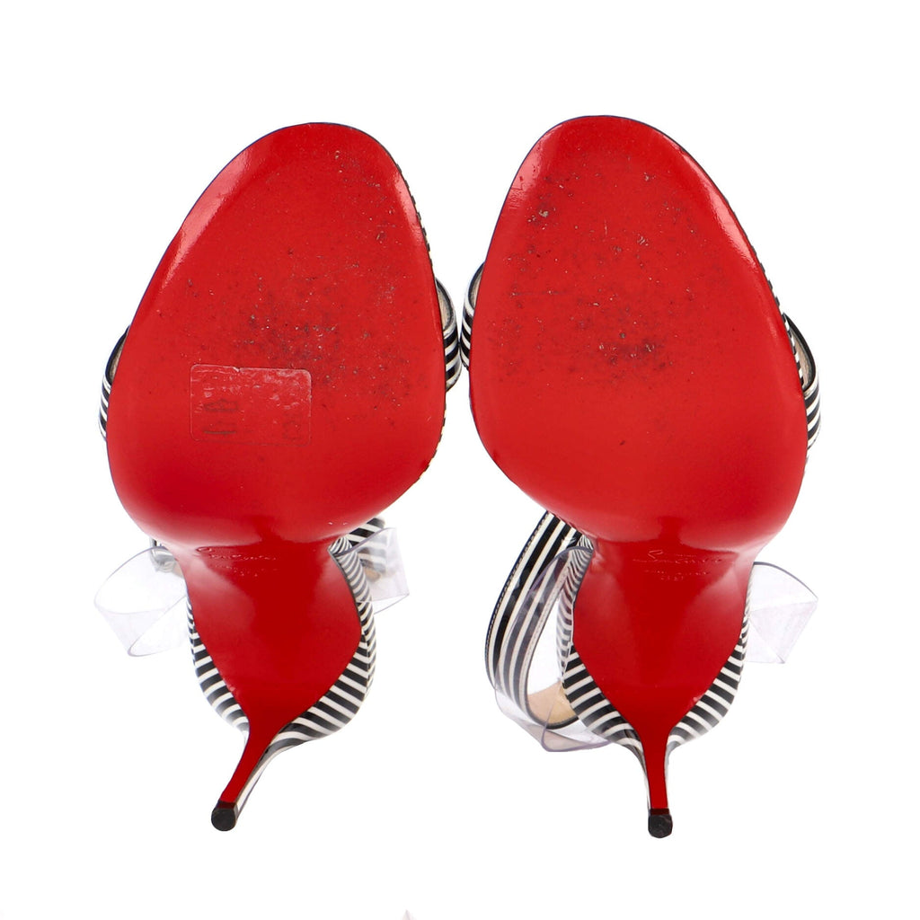 Women's Jonatina Heeled Sandals Printed Patent with PVC 100
