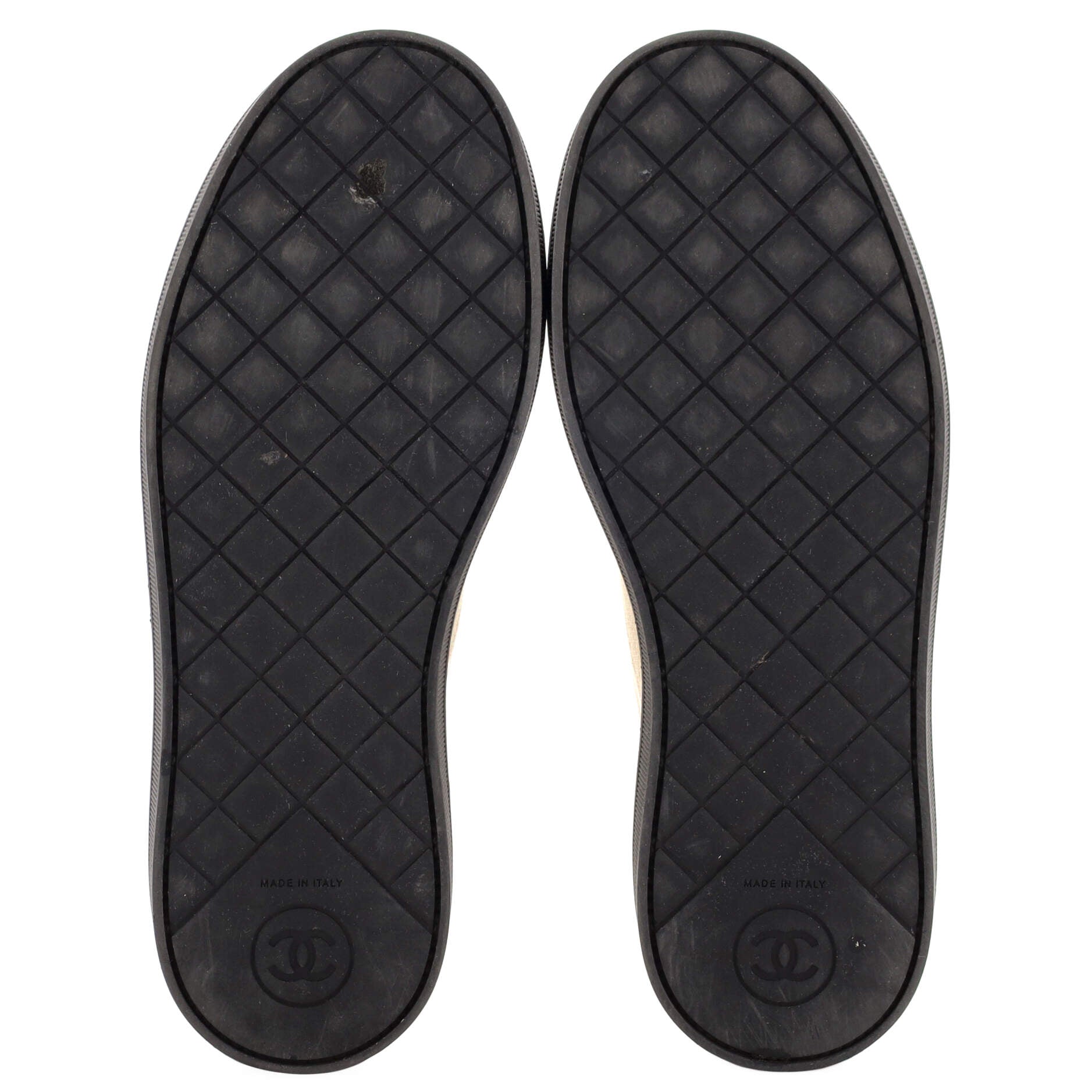 Women's CC Cap Toe Pearl Slip-On Sneakers Knit Fabric