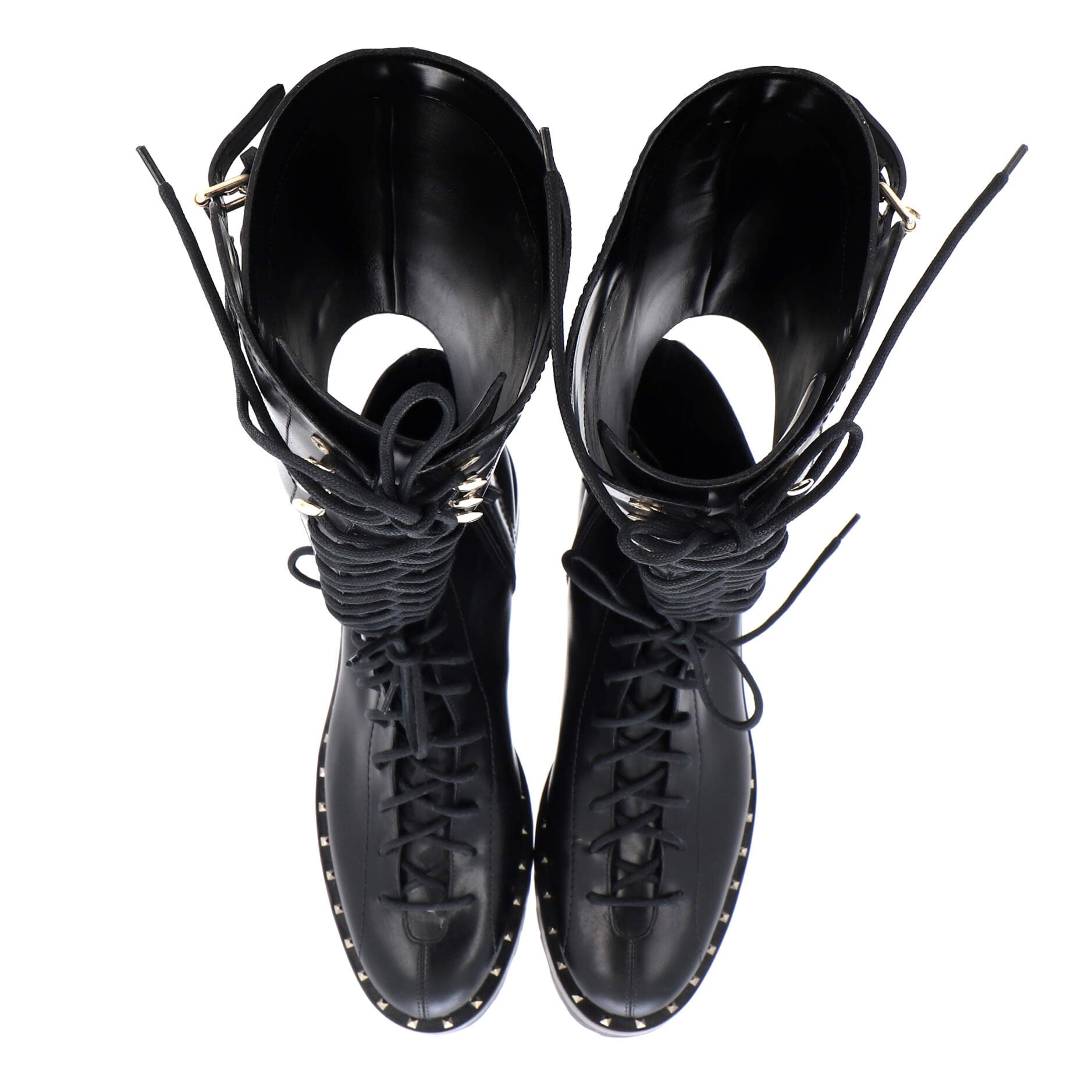 Women's Soul Rockstud Split Knee High Boots Leather