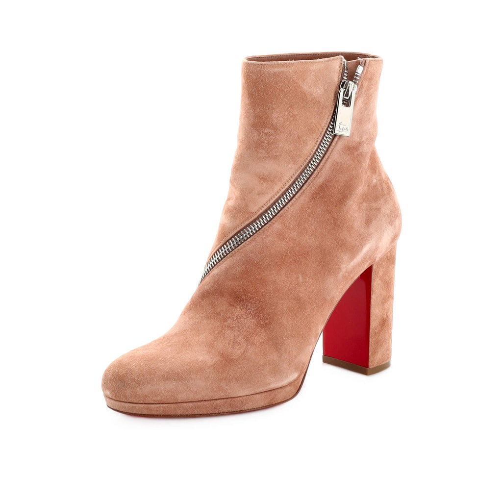 Women's Birgitta Zip Around Ankle Boots Suede 100