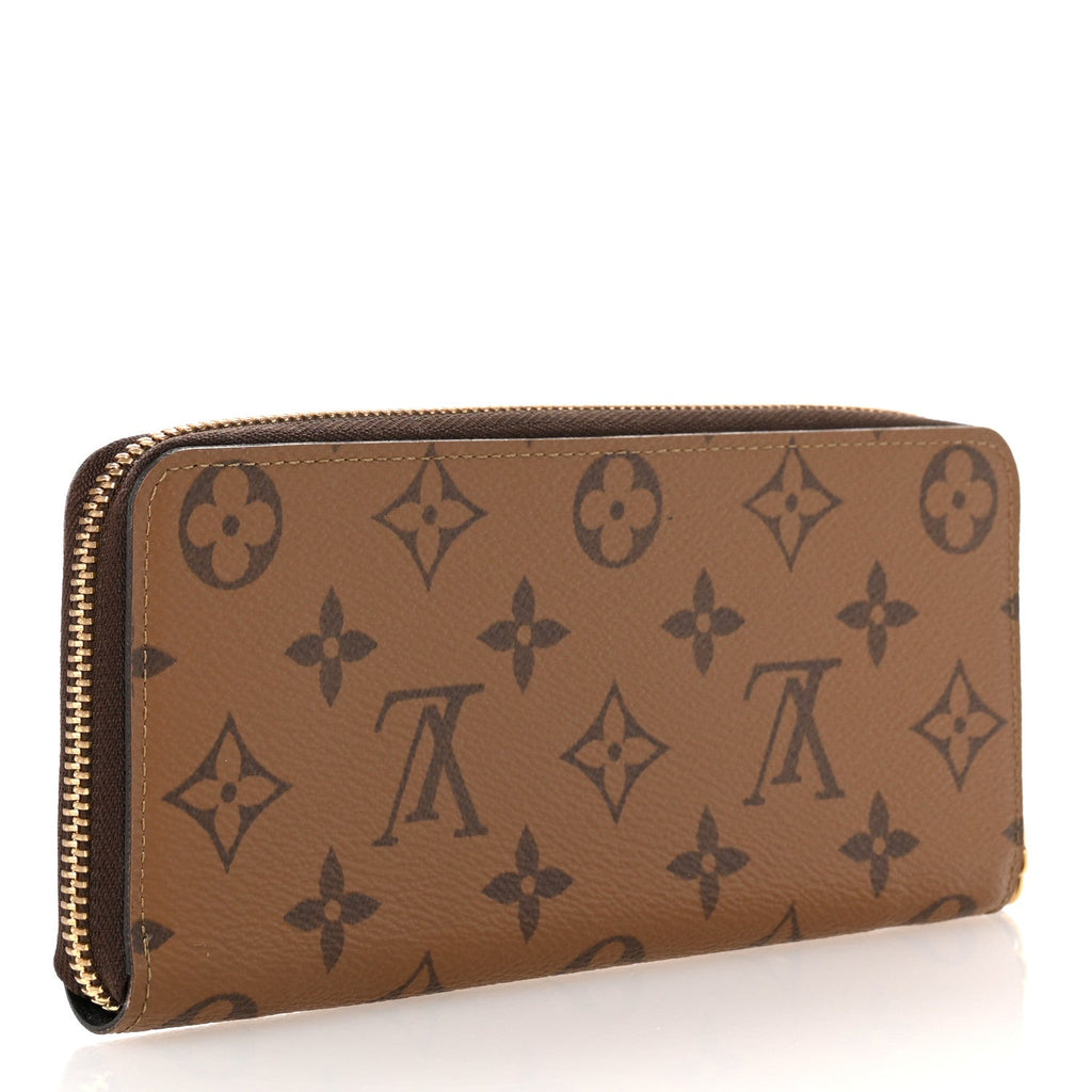 Reverse Monogram Clemence Wallet