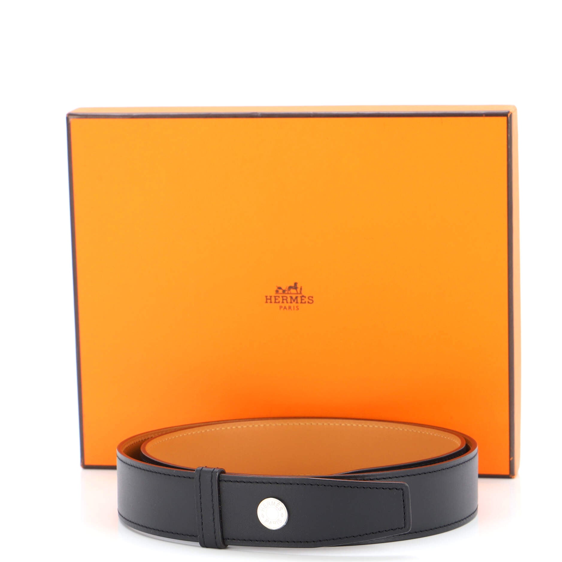 Clou de Selle Reversible Belt Leather Medium 85