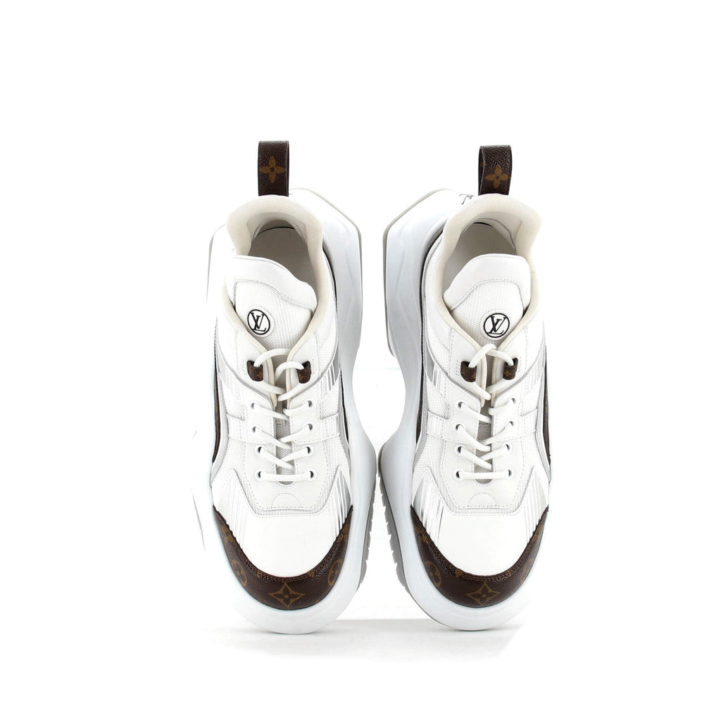 Women's LV Archlight 2.0 Platform Sneakers Mesh and Monogram Coated Canvas