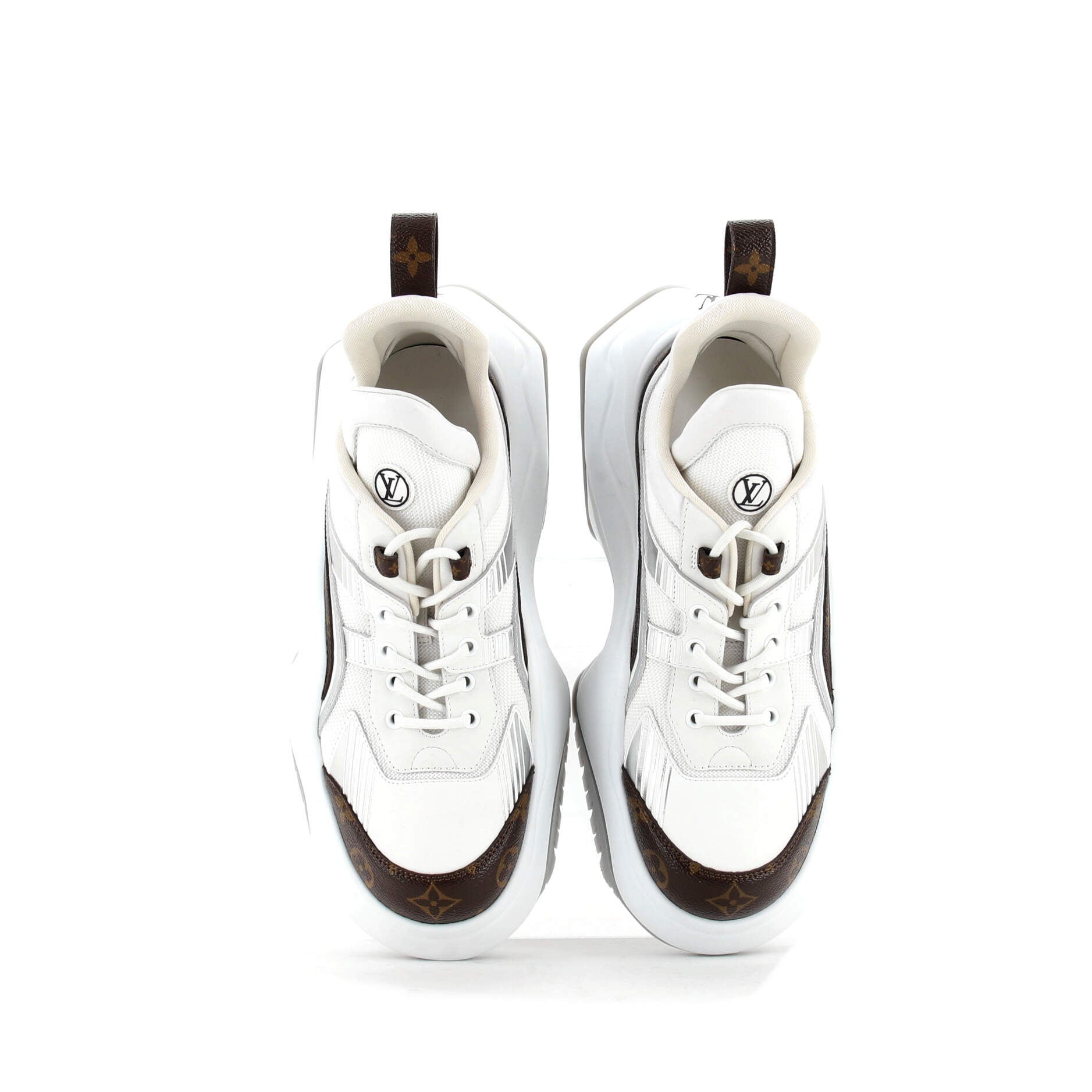 Women's LV Archlight 2.0 Platform Sneakers Mesh and Monogram Coated Canvas