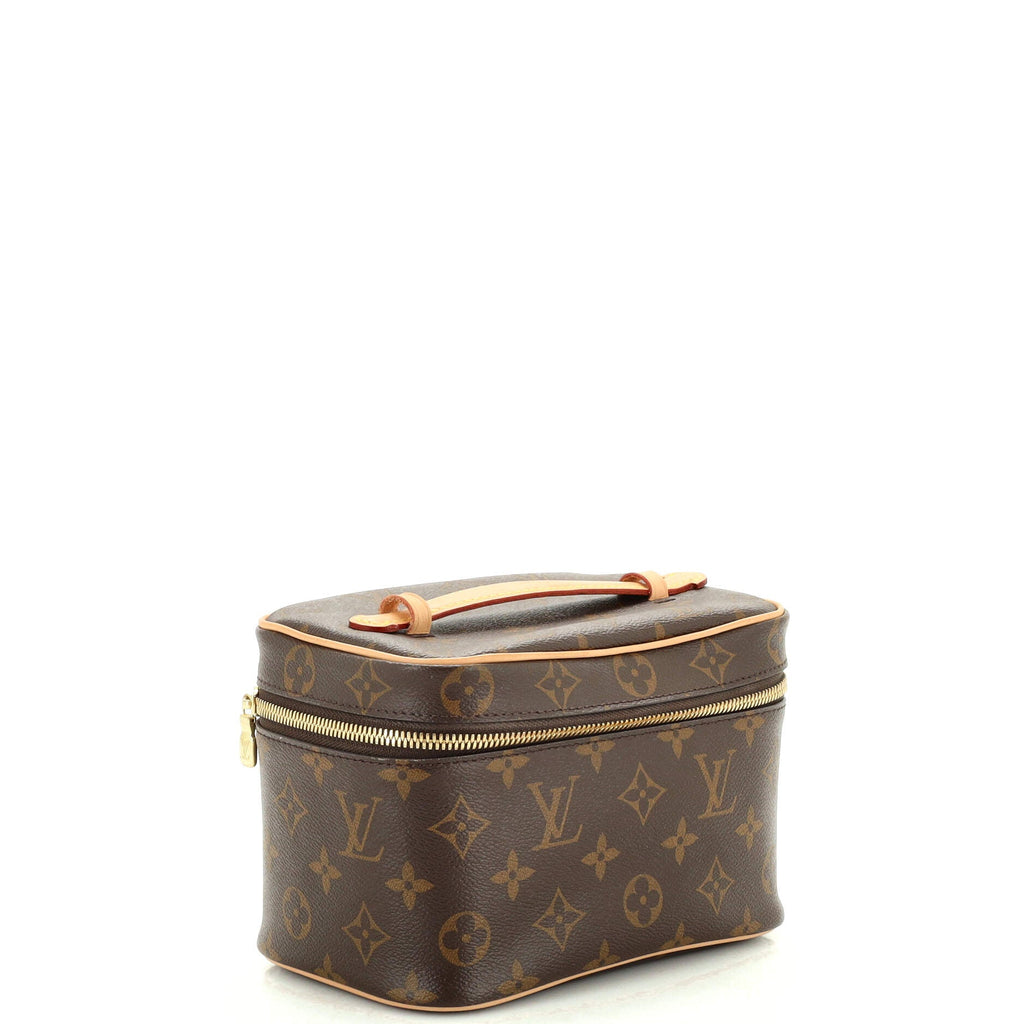 Nice Vanity Case Monogram Canvas Mini