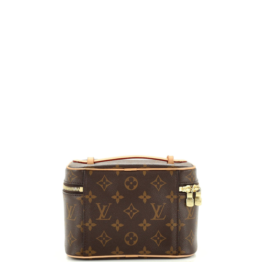 Nice Vanity Case Monogram Canvas Mini